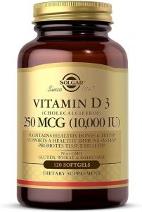 Solgar vitamin D3 10,000 IU